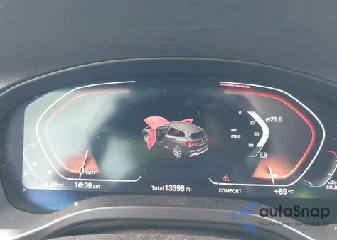 2024 BMW X3 xDrive30I z USA, uszkodzony, nr VIN 5UX53DP0XR9T57266